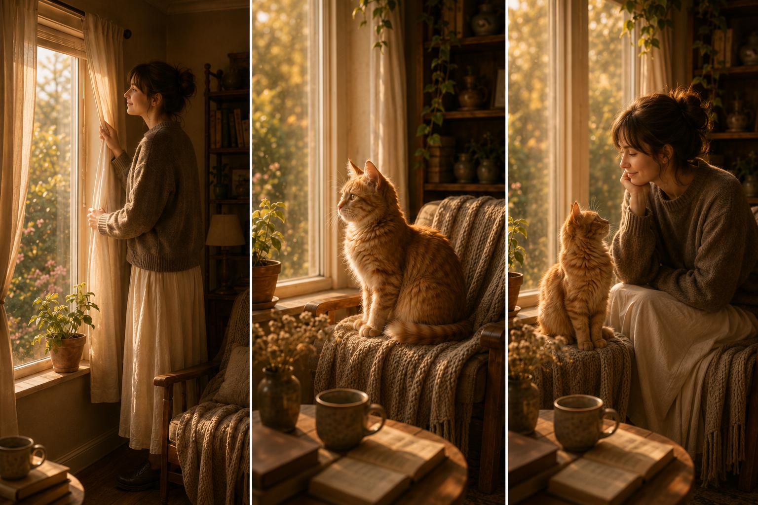 Curio Triptych: why do we sometimes notice our surroundings more after a change
