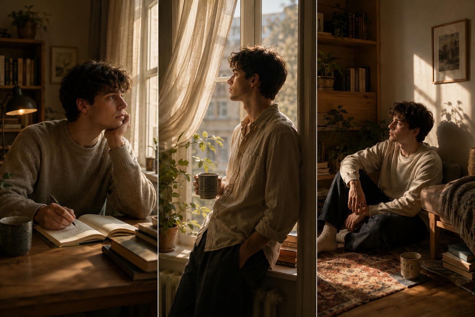 Curio Triptych: why does attention sometimes drift without a clear reason