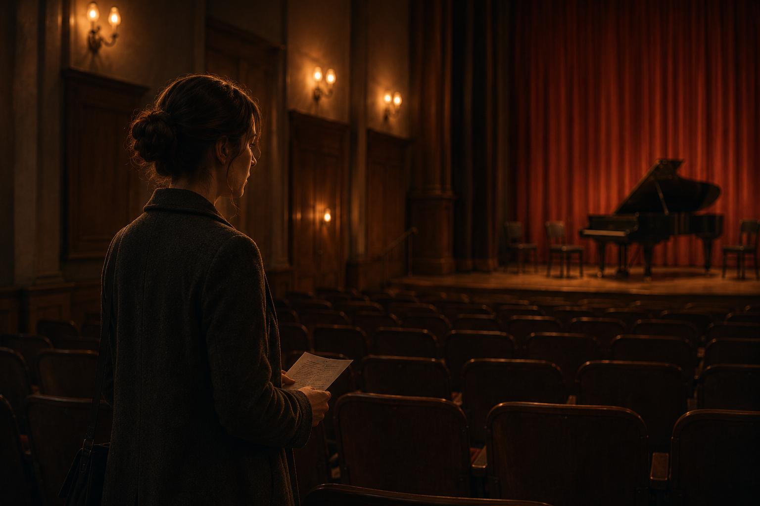 Reflective ending scene for before something begins Curio Triptych