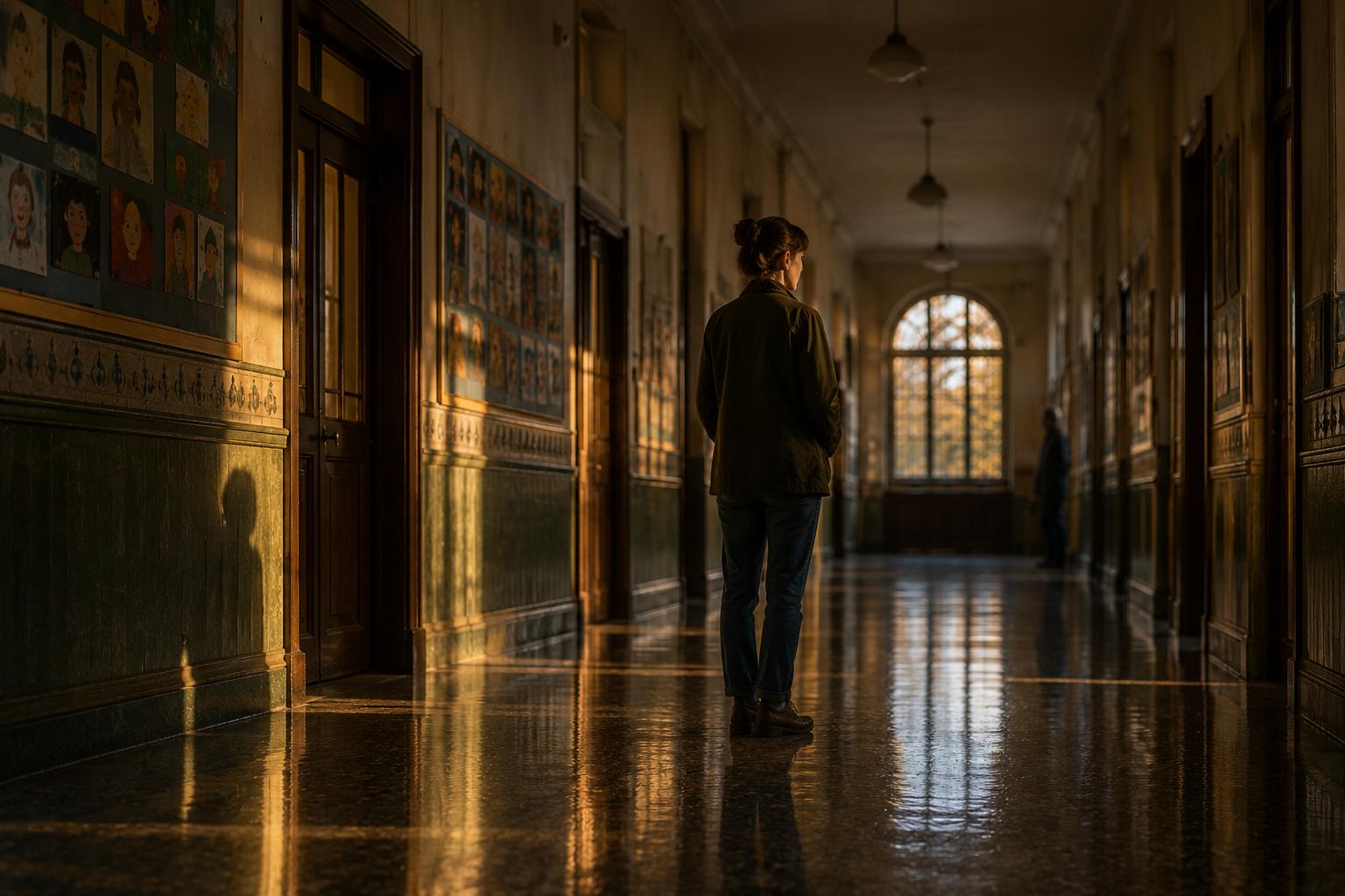 Reflective ending scene for footsteps sound different Curio Triptych