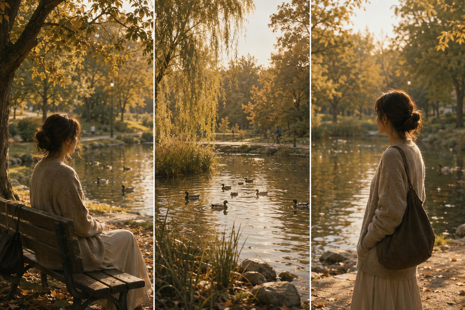 Curio Triptych: why do some moments feel slightly paused even while everything continues