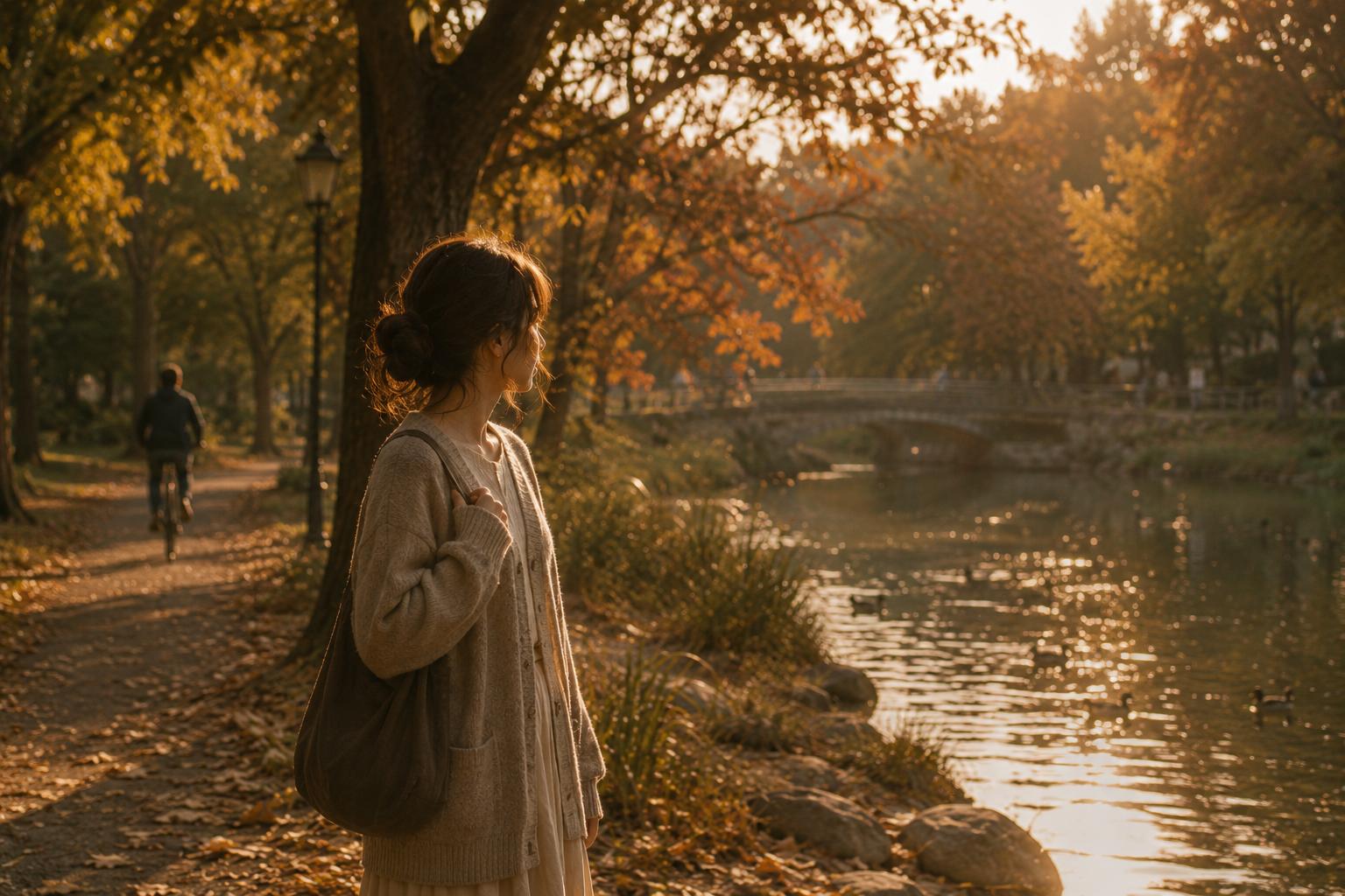 Reflective ending scene for moments feel paused Curio Triptych